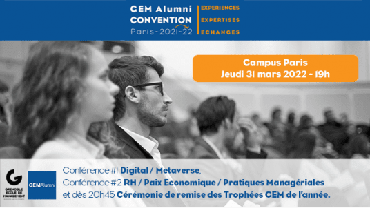 Convention GEM Alumni  &  Remise des Trophées GEM de l'année - Paris 