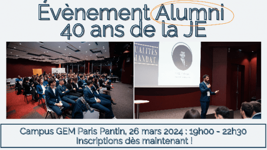 Anniversaire : 40 ans de la Junior Entreprise - GEM Campus Pantin