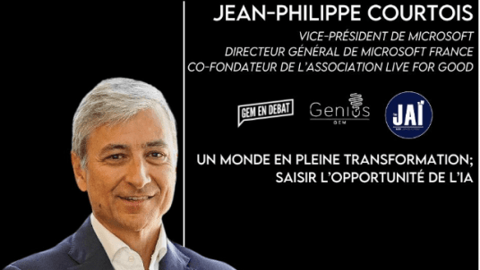 CONFERENCE : Une monde en pleine transformation - saisir l'opportunité de l'IA 